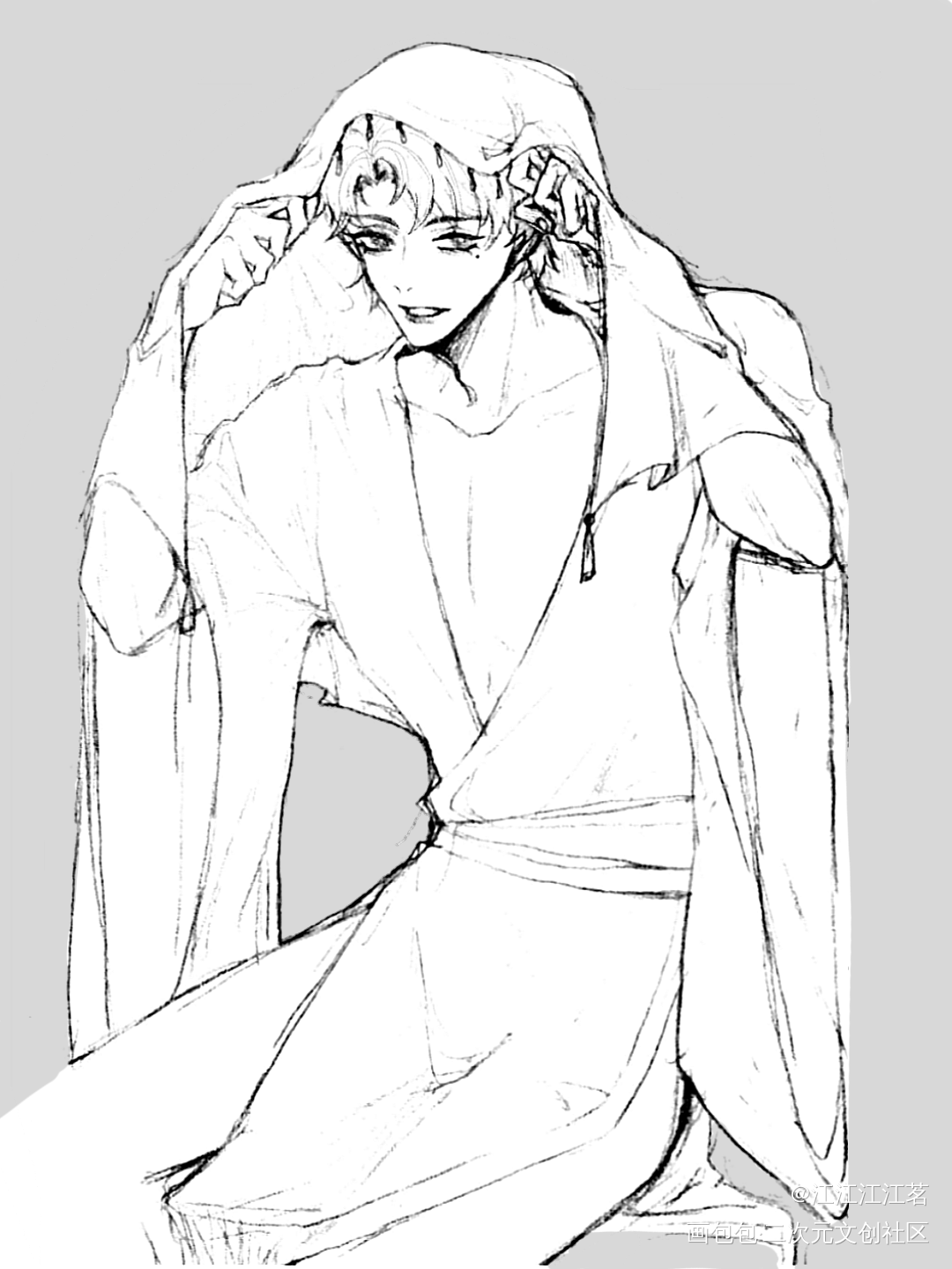 _188男团绘画作品