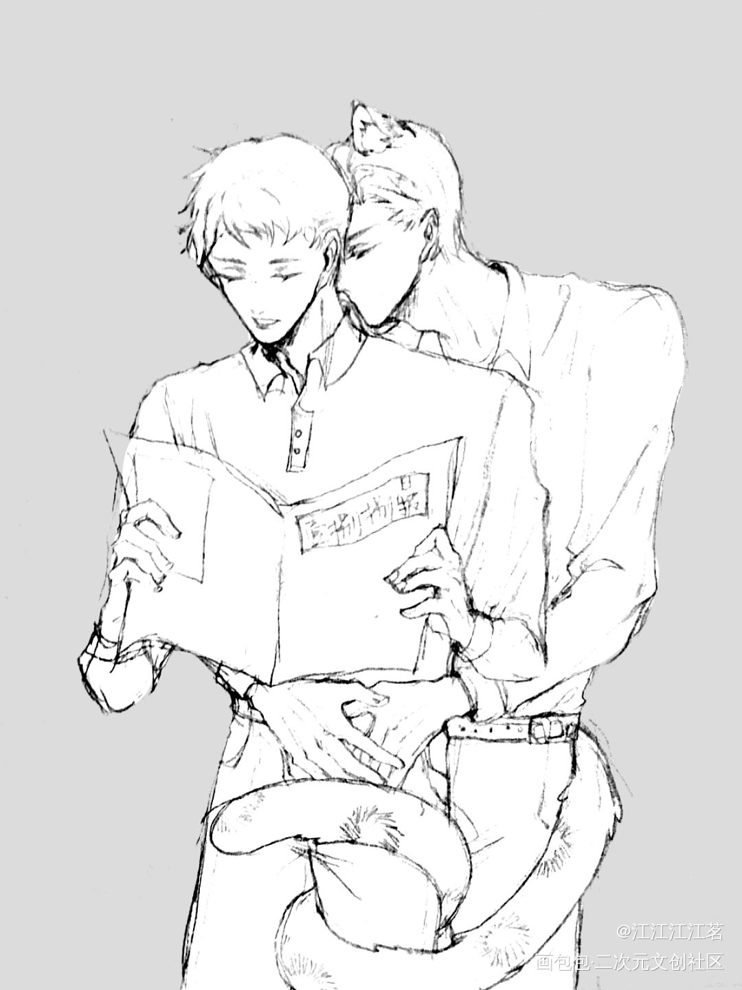 _188男团绘画作品