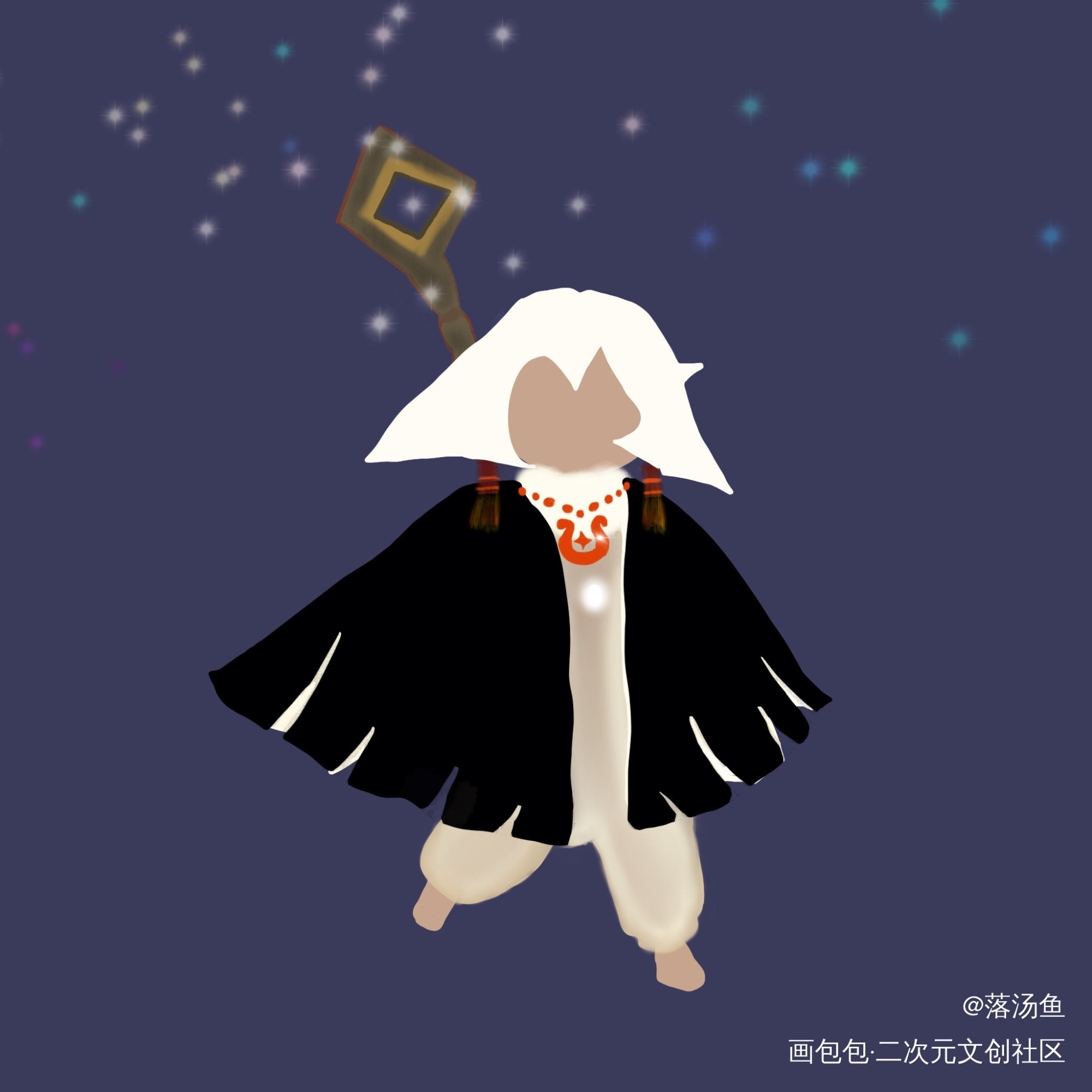 日常瞎画_光遇绘画作品