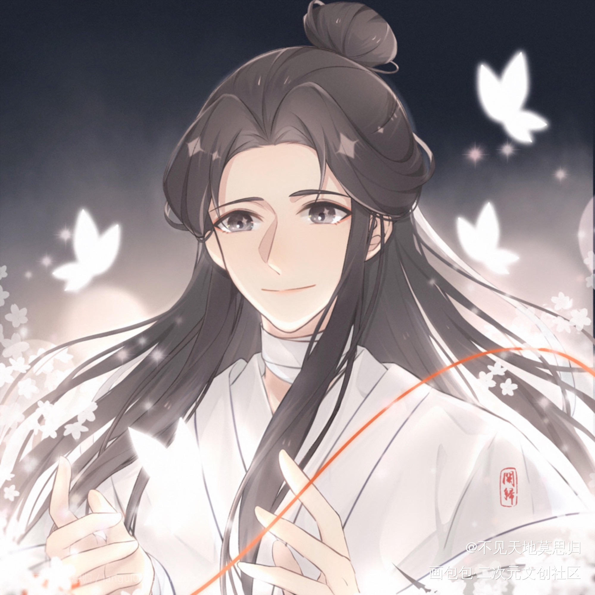 _天官赐福绘画作品