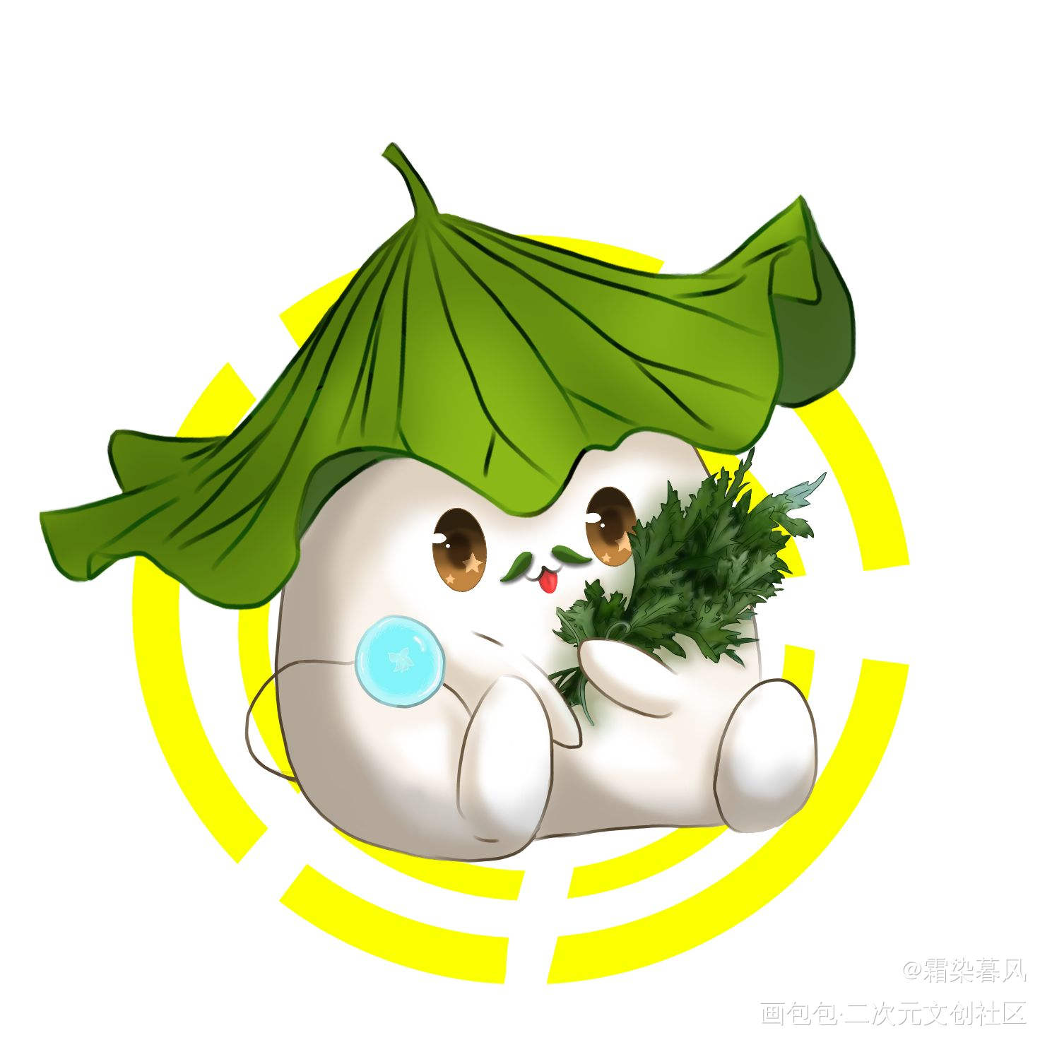 端午节快乐~_二哈和他的白猫师尊燃晚楚晚宁墨燃绘画作品