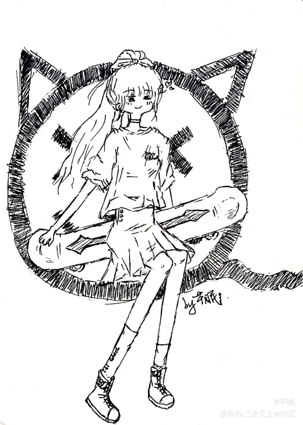 达琳~_小鬼王琳凯手绘个人作品绘画作品