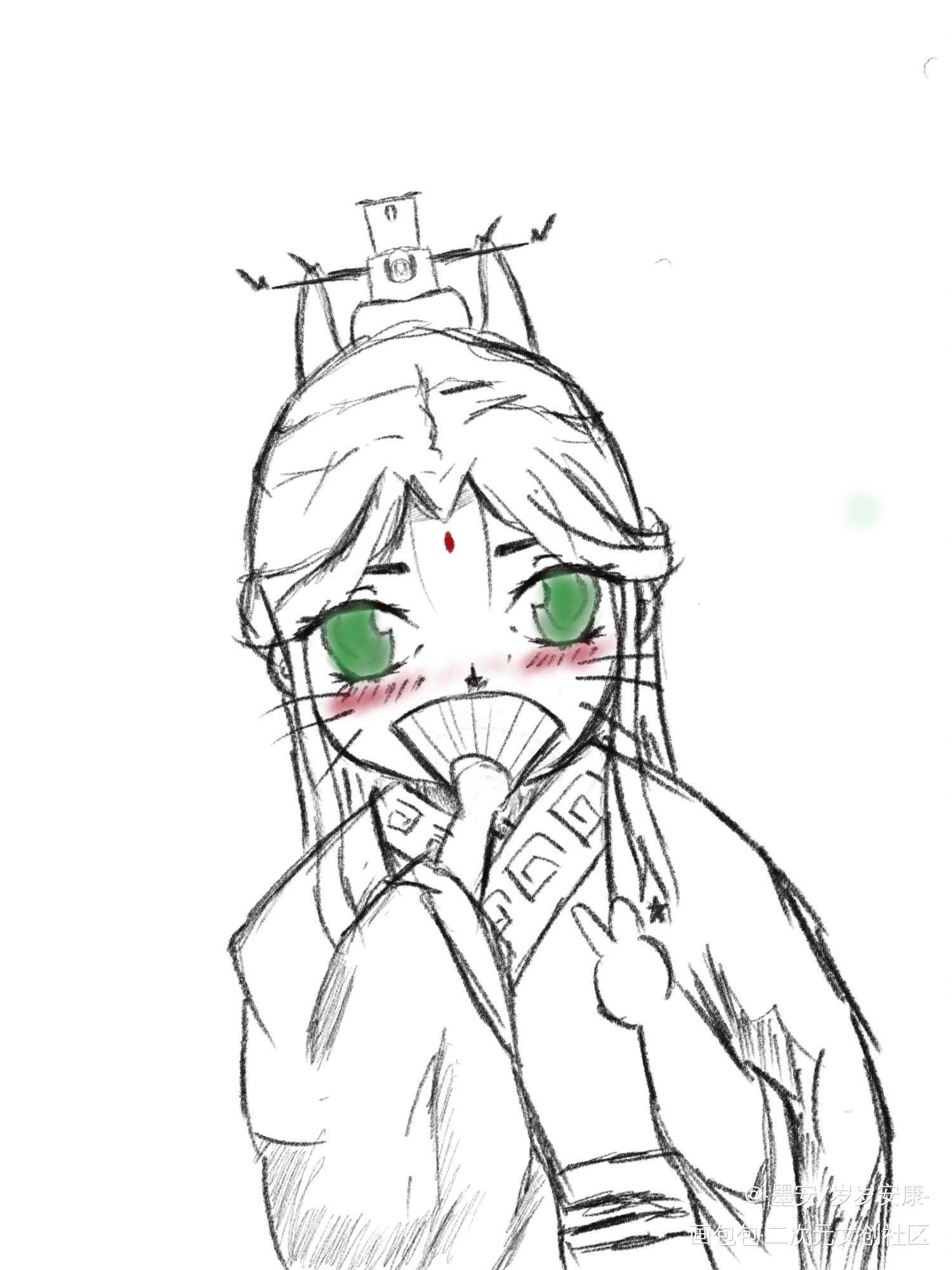 是小猫咪师尊耶_人渣反派自救系统沈清秋绘画作品