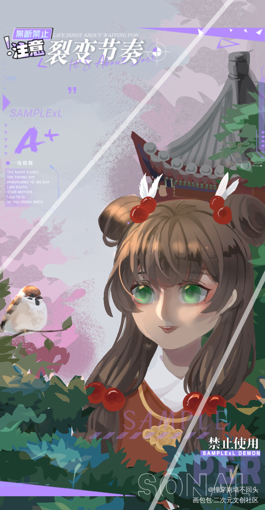 搬点稿子图_厚涂oc绘画作品
