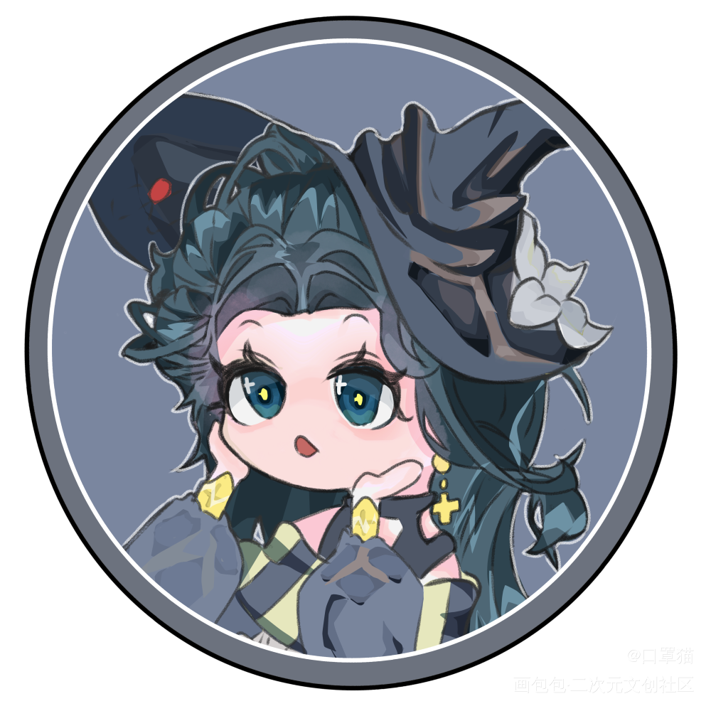 巫师怜_天官赐福花怜谢怜Q版绘画作品