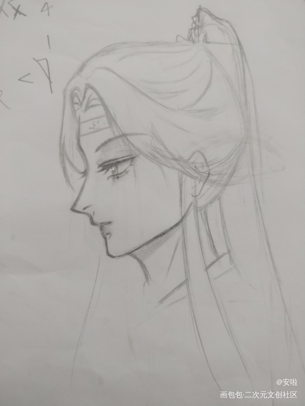 少年叽_魔道祖师忘羡手绘绘画作品