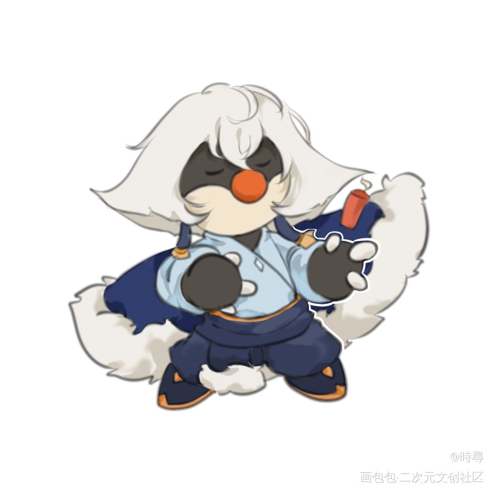 菇菇摩尔_光遇摩尔庄园平涂绘画作品