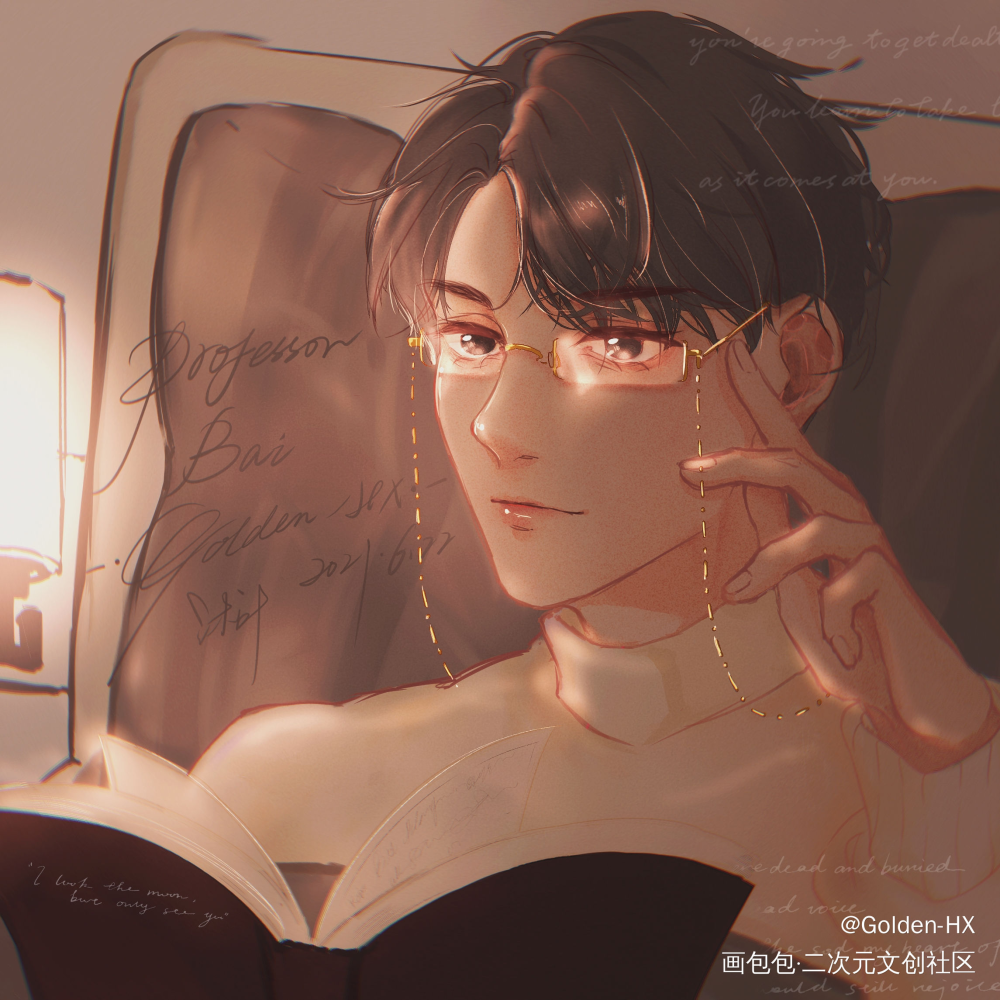 柏昌意_你的距离柏昌意手绘同人原耽绘画绘画作品