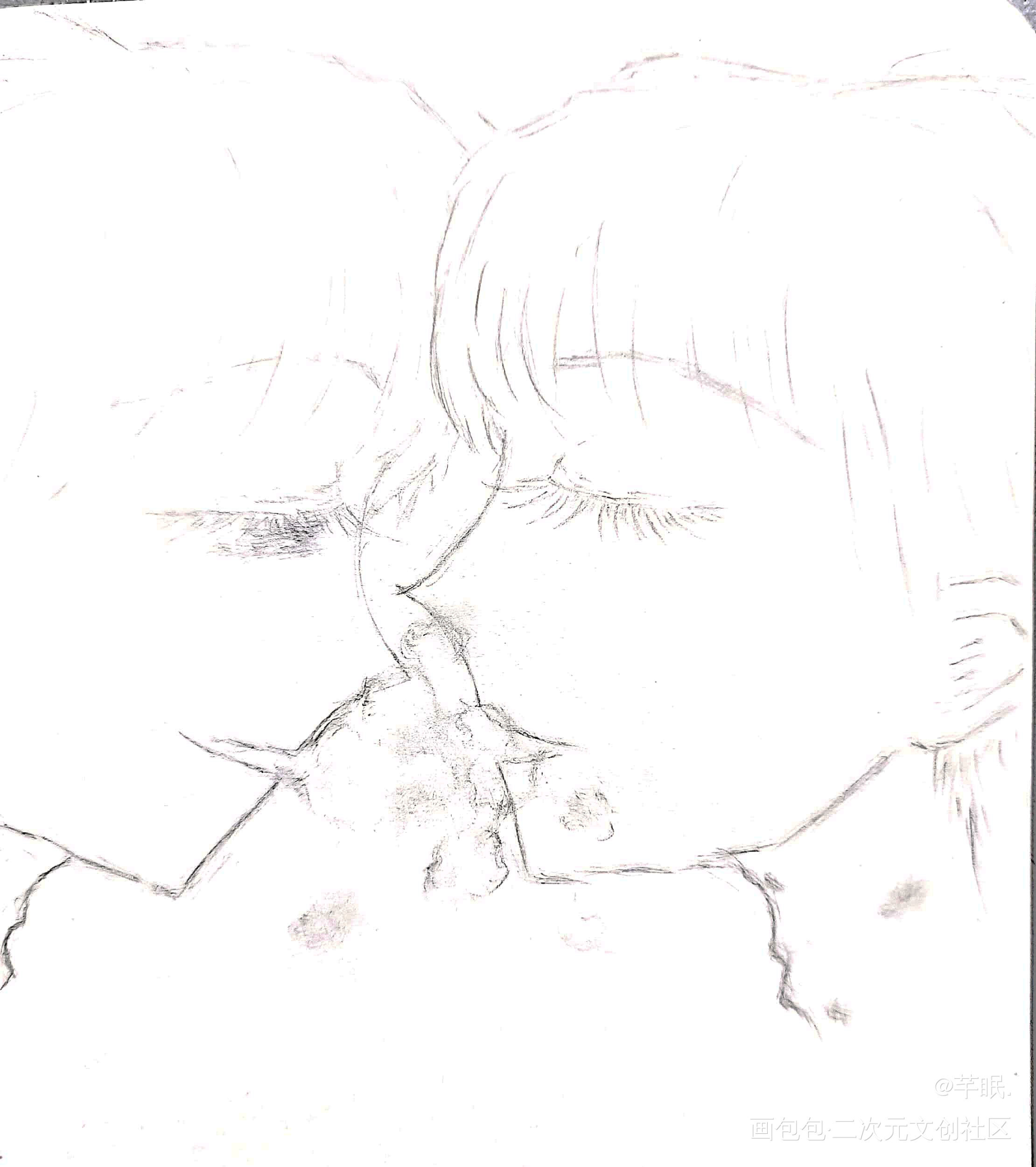 哈气气_某某添望手绘绘画作品