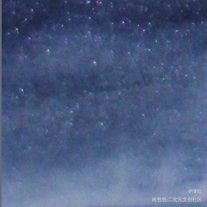 _水彩天空绘画作品