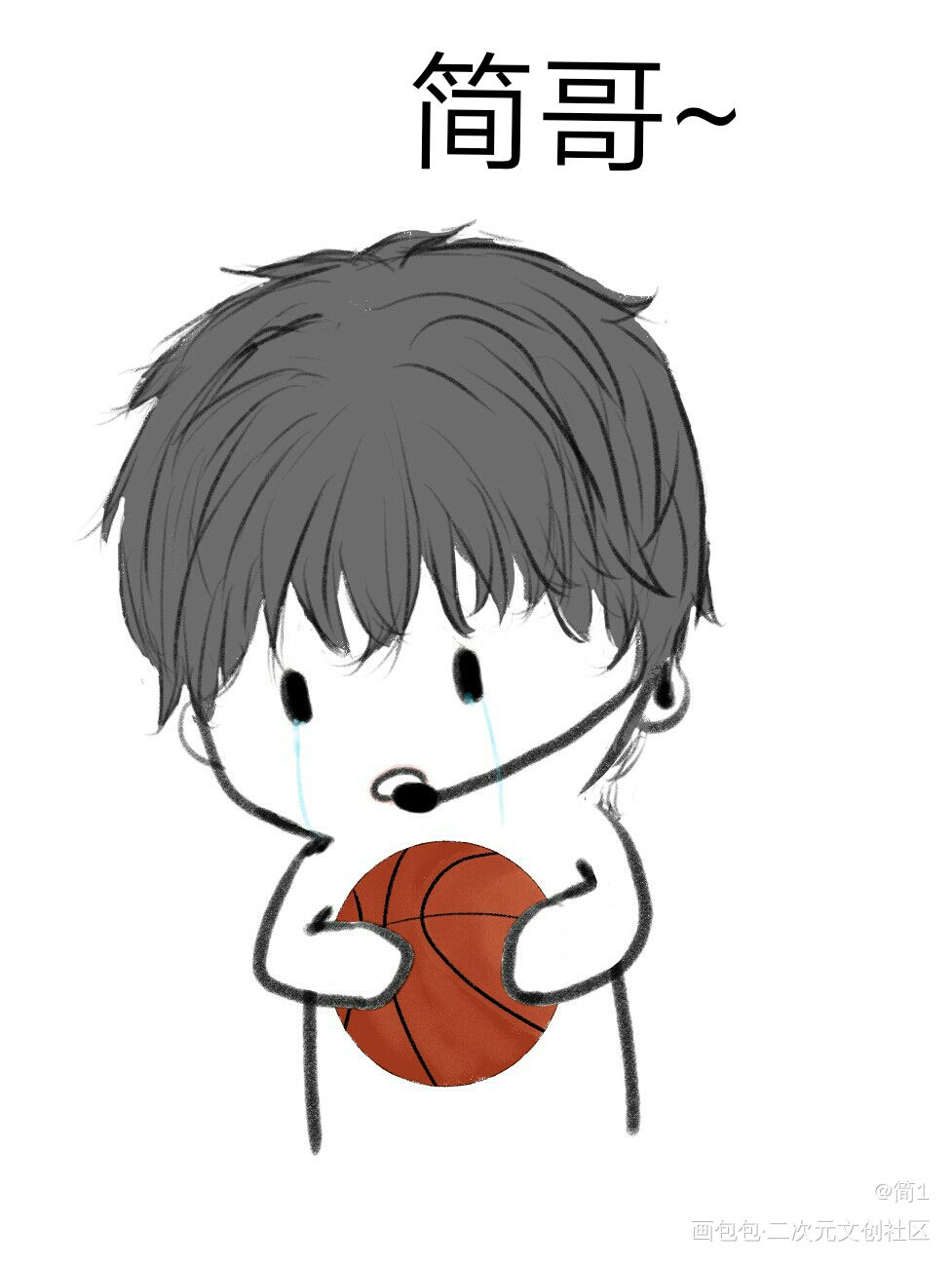 两个男人_188男团赵锦辛李玉绘画作品