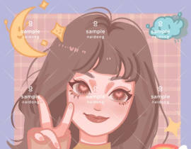 可爱鸭鸭_绘画作品