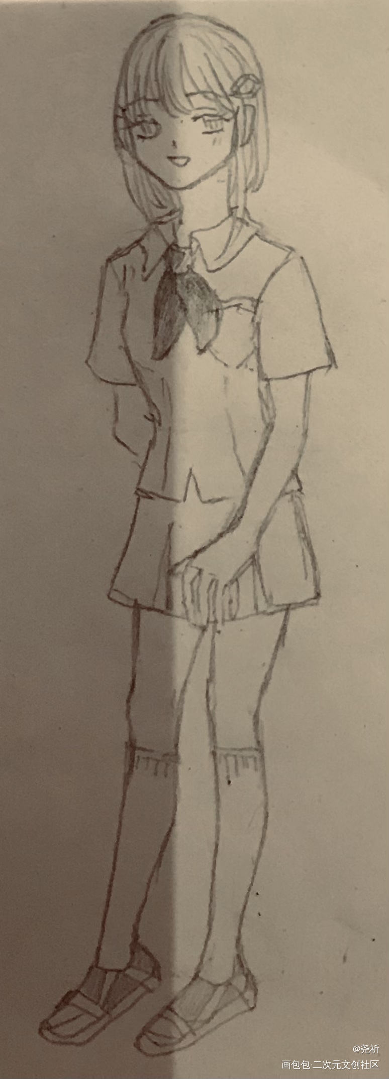 滴_手绘约稿原创oc绘画作品