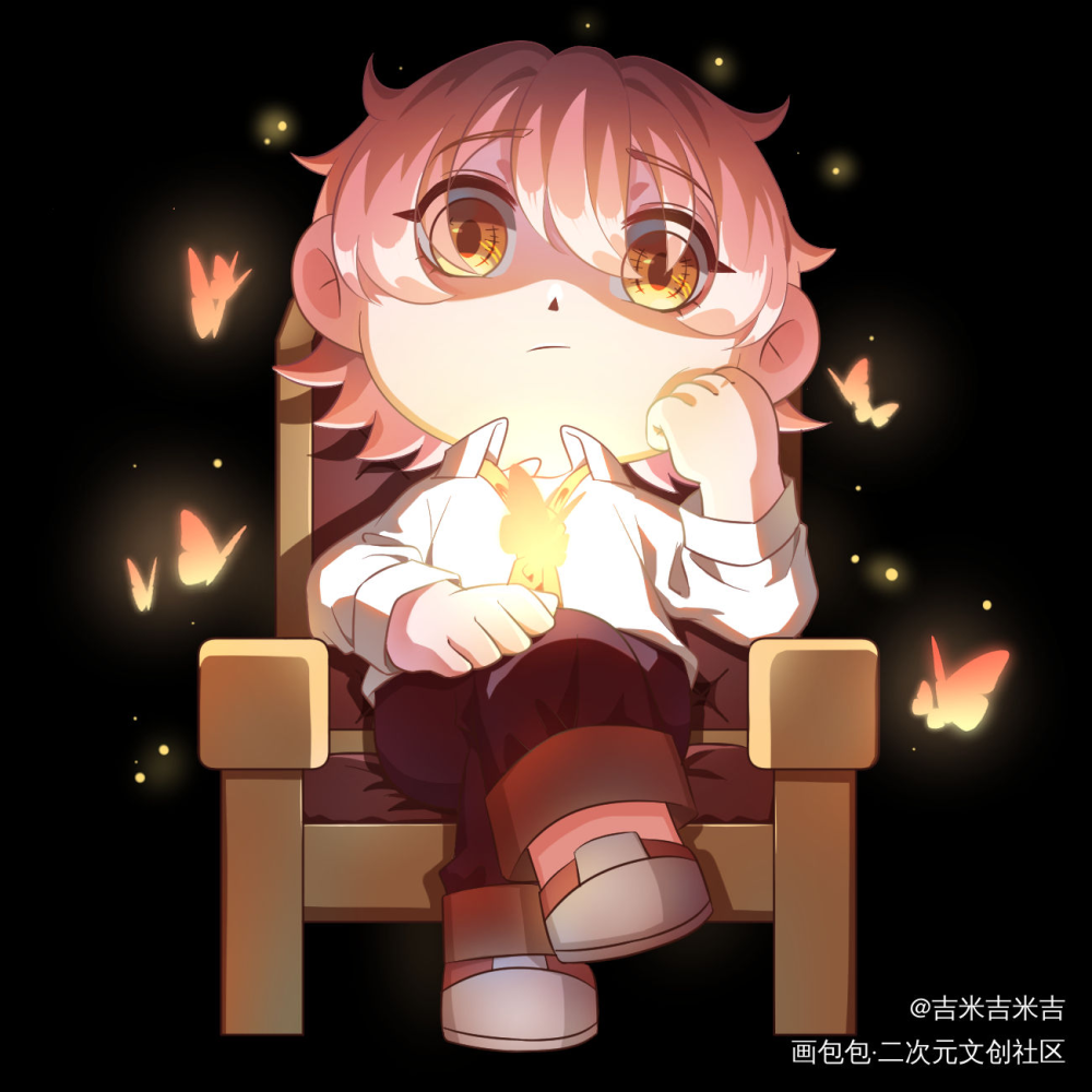 QQ人_立绘日系Q版oc绘画作品