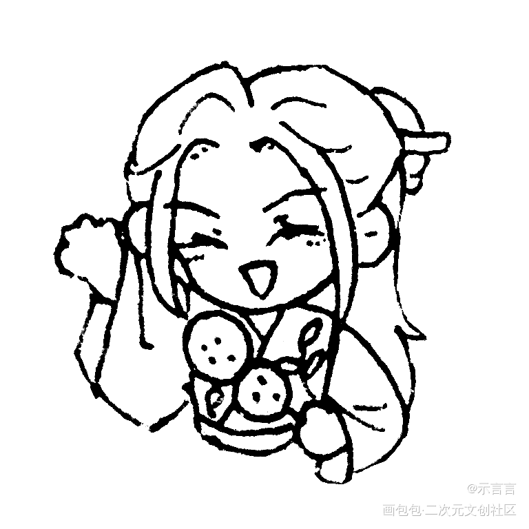 奇迹温周草稿_山河令Q版同人绘画作品