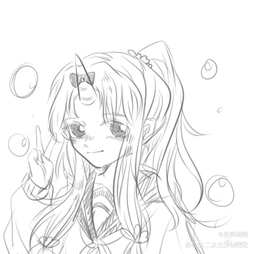 oc_平涂Q版oc绘画作品