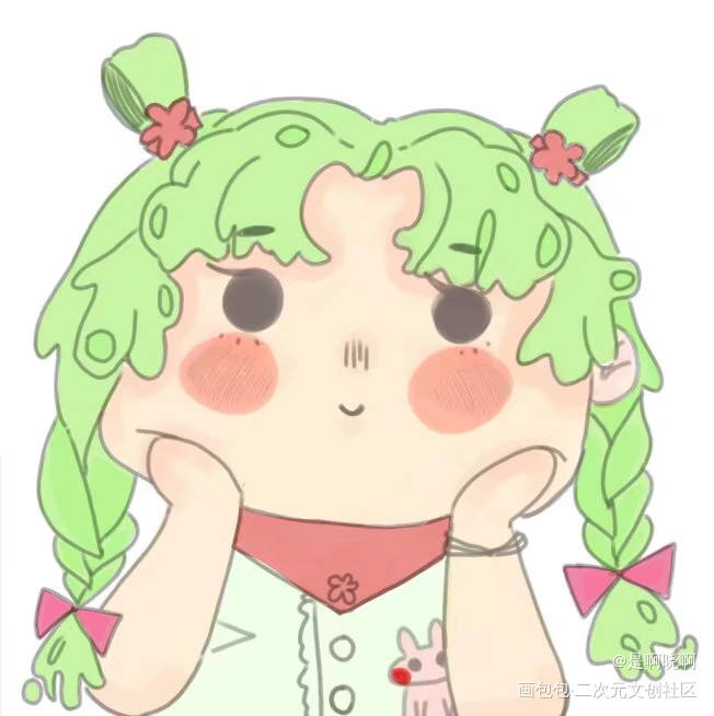 oc_平涂Q版oc绘画作品