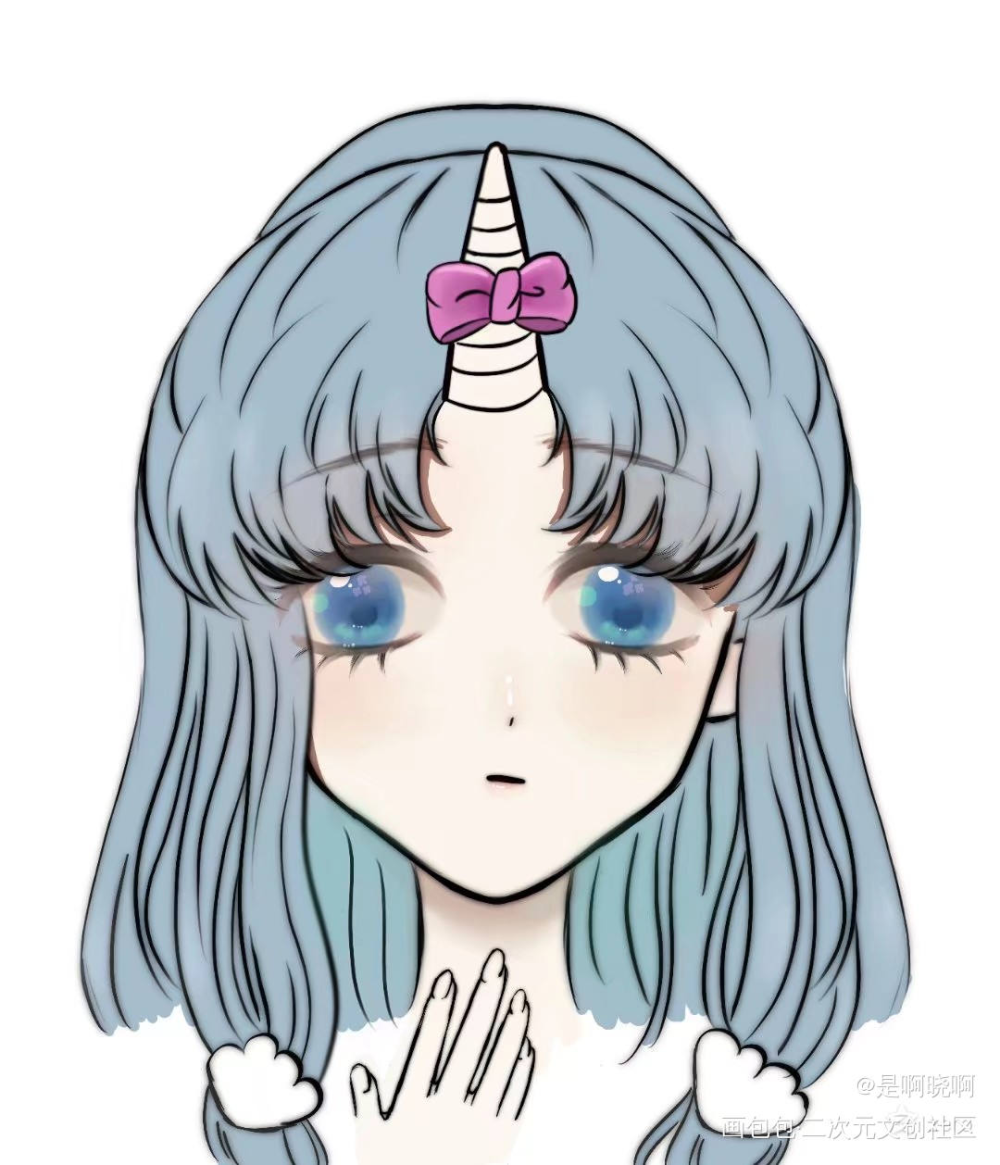 oc_平涂Q版oc绘画作品