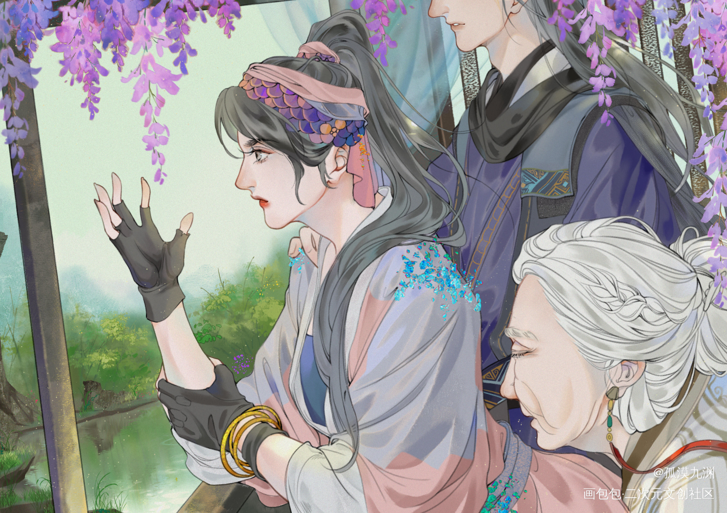 眷思量～_古风眷思量绘画作品