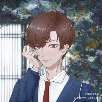 路星辞_我喜欢你的信息素路星辞头像同人绘画作品