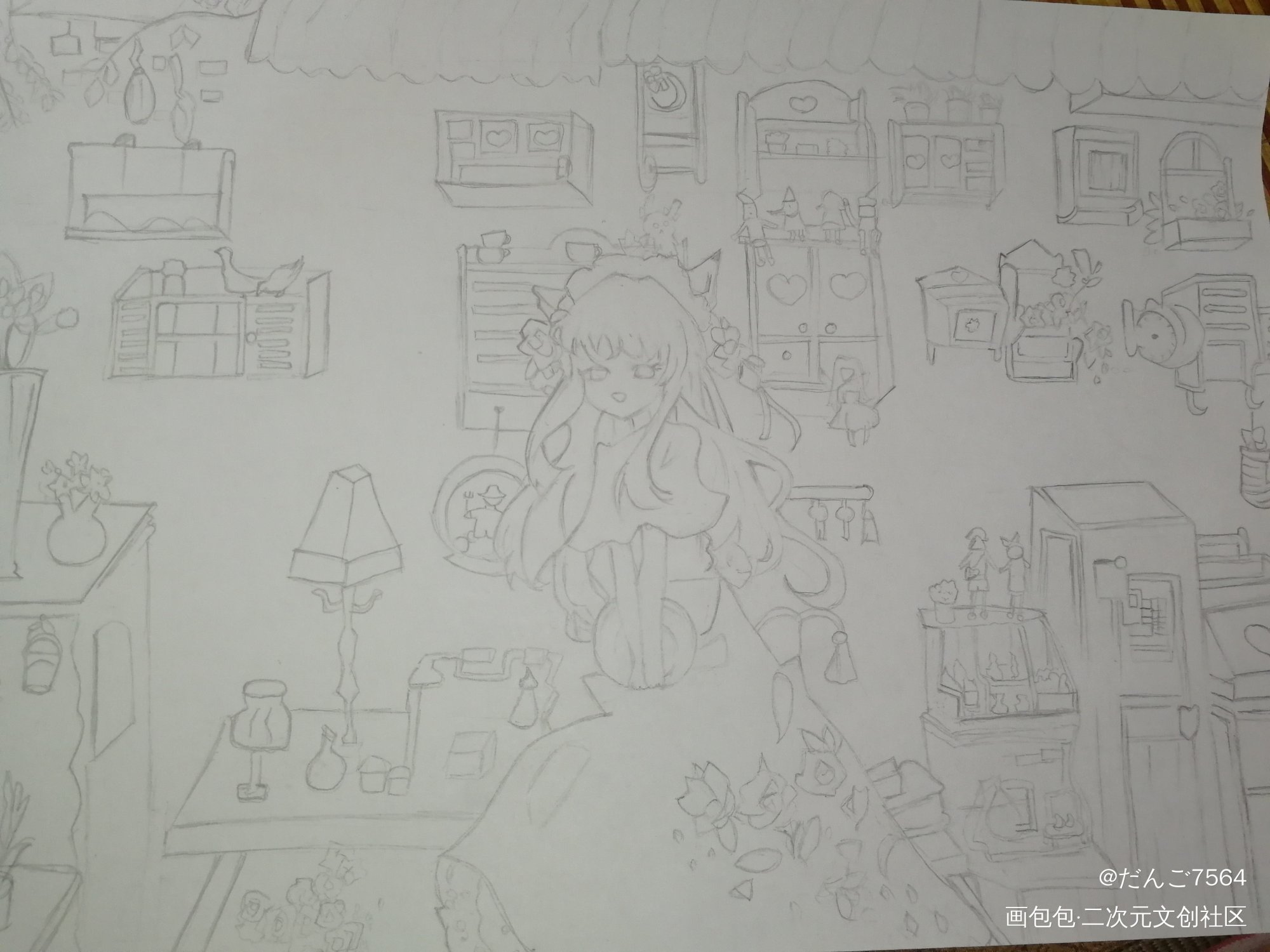临摹_手绘绘画作品