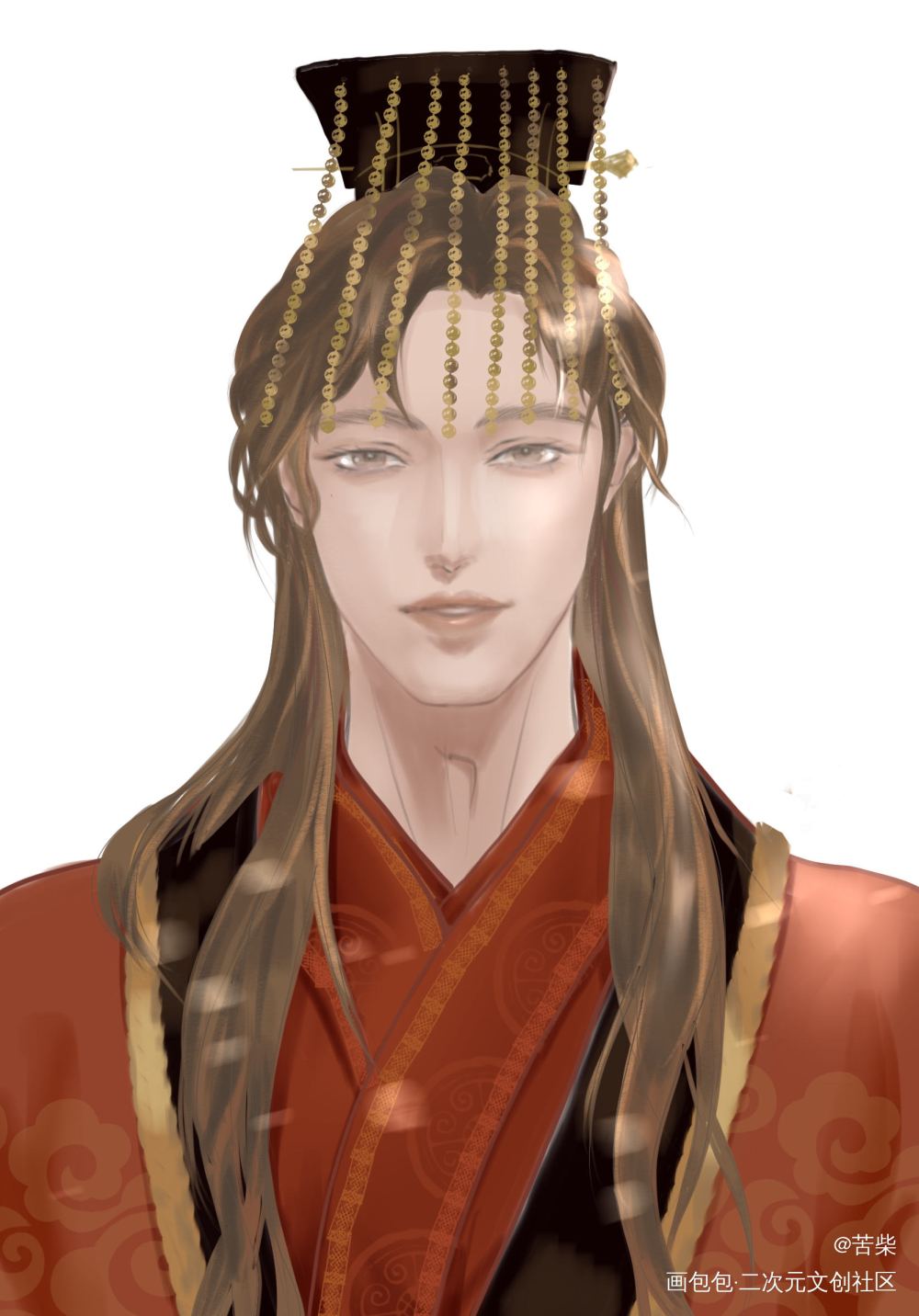 长顾大婚图_杀破狼长顾长庚顾昀古风priest绘画作品