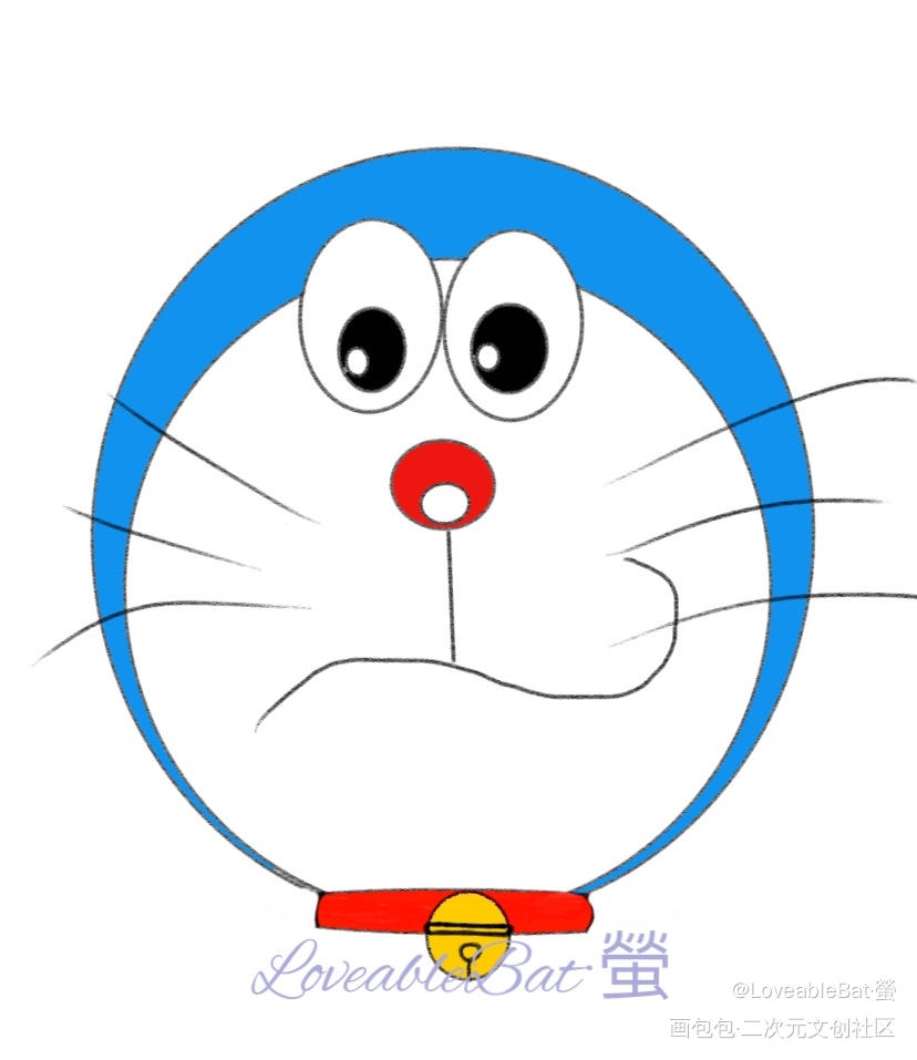 哆啦A梦_哆啦A梦绘画作品