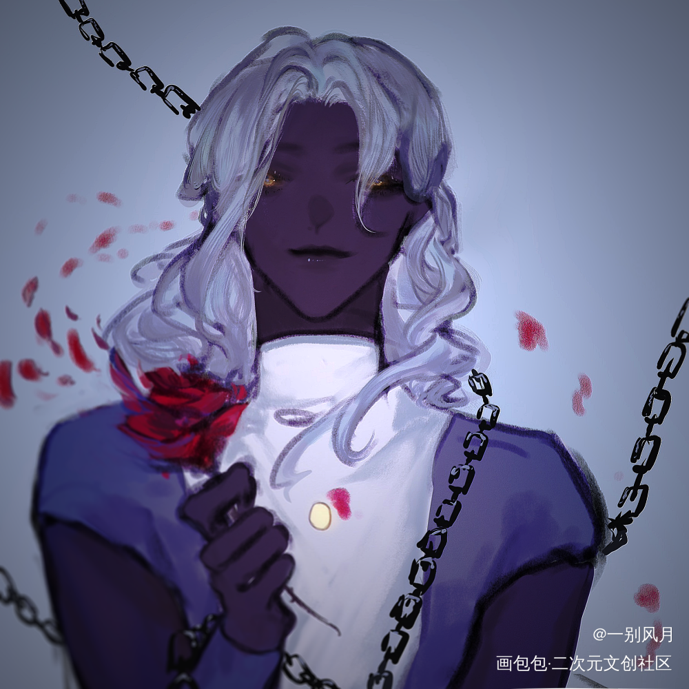 摸_光遇爱慕虚荣先祖虚荣舞者绘画作品