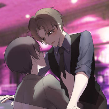 啊_残次品林静恒陆必行平涂插画同人priest绘画作品