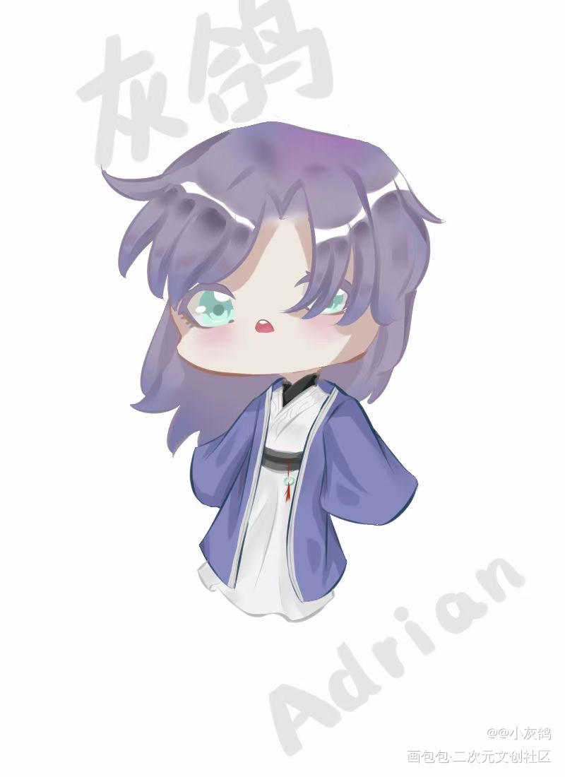 。_自设约稿绘画作品