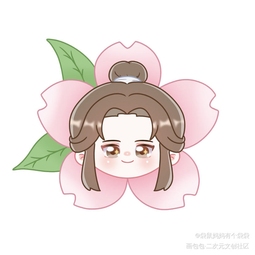 约稿的花怜_天官赐福花怜Q版绘画作品