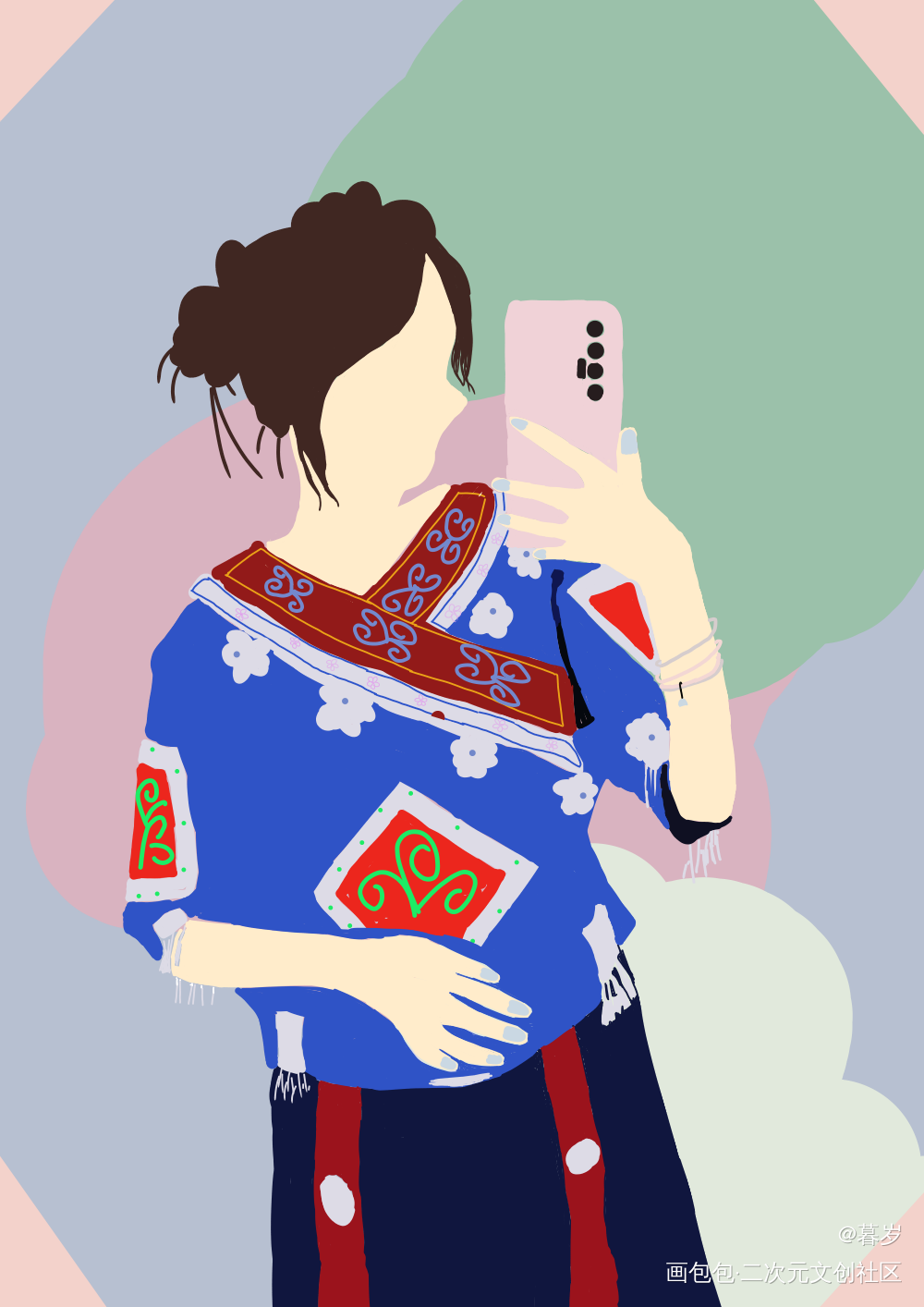 照片临摹_临摹绘画作品