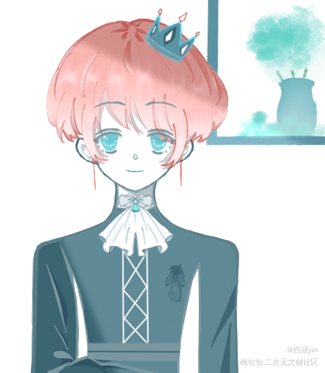 _平涂指绘绘画绘画作品