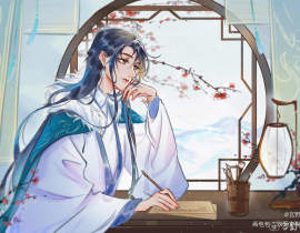 【将进酒by唐酒卿】_绘画作品