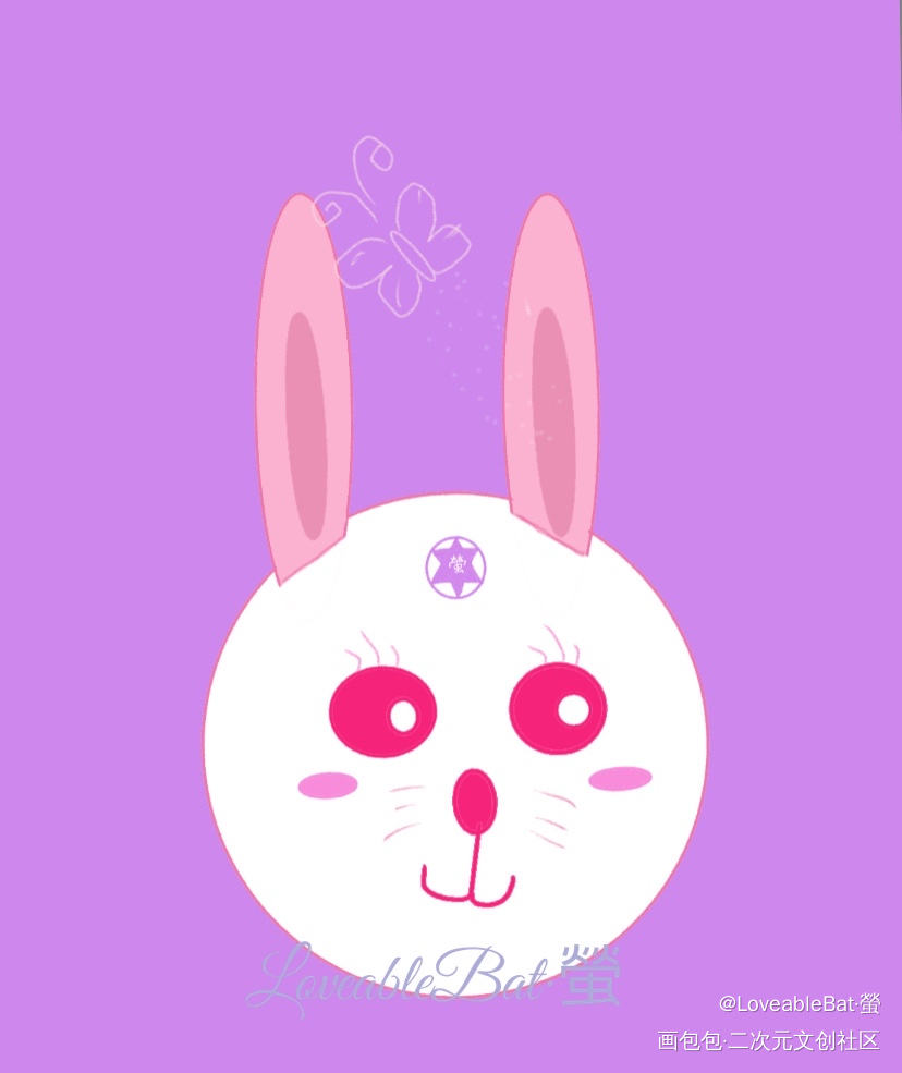 兔兔_Q版绘画作品