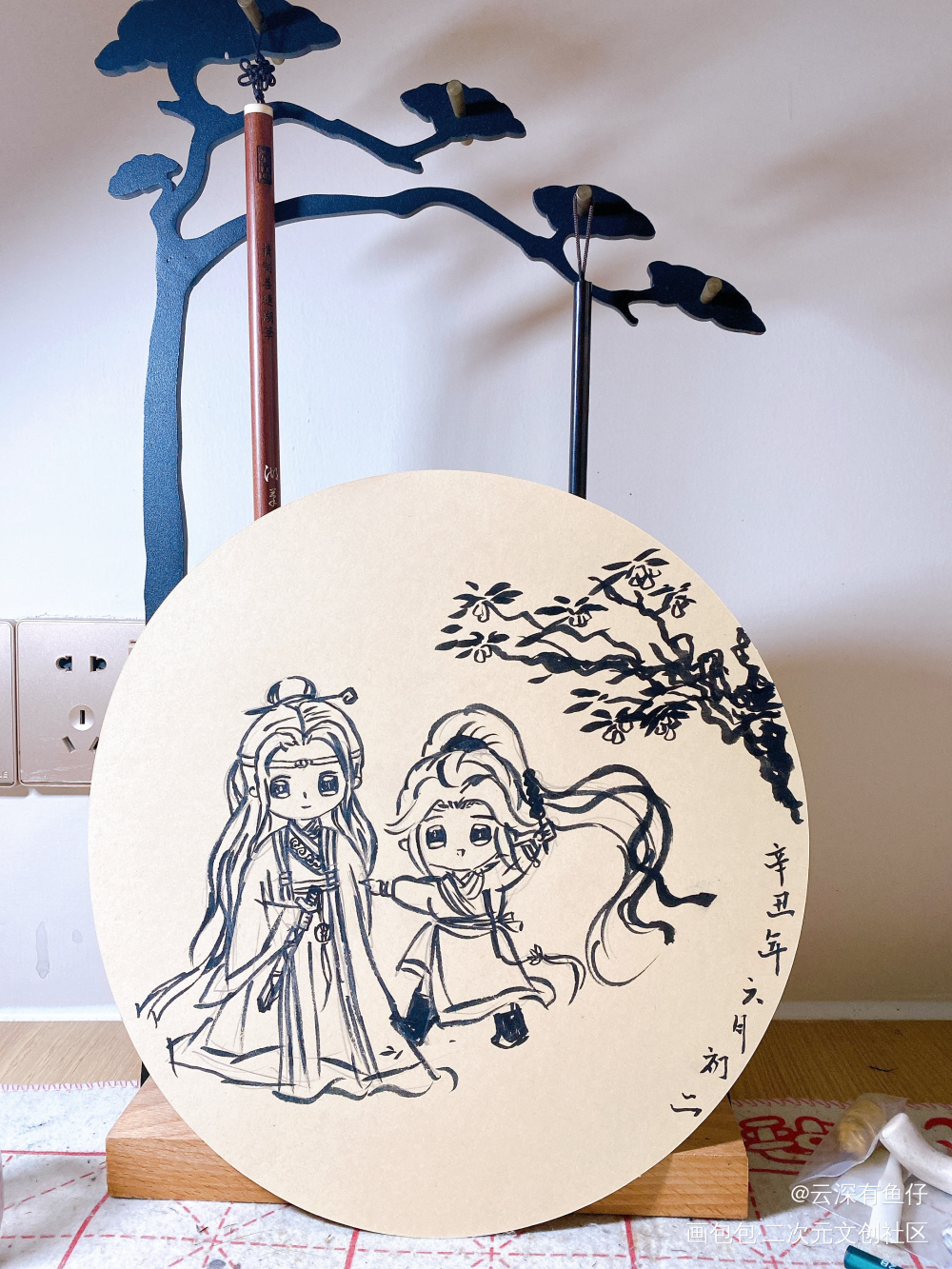Q版忘羡～_忘羡Q版绘画作品