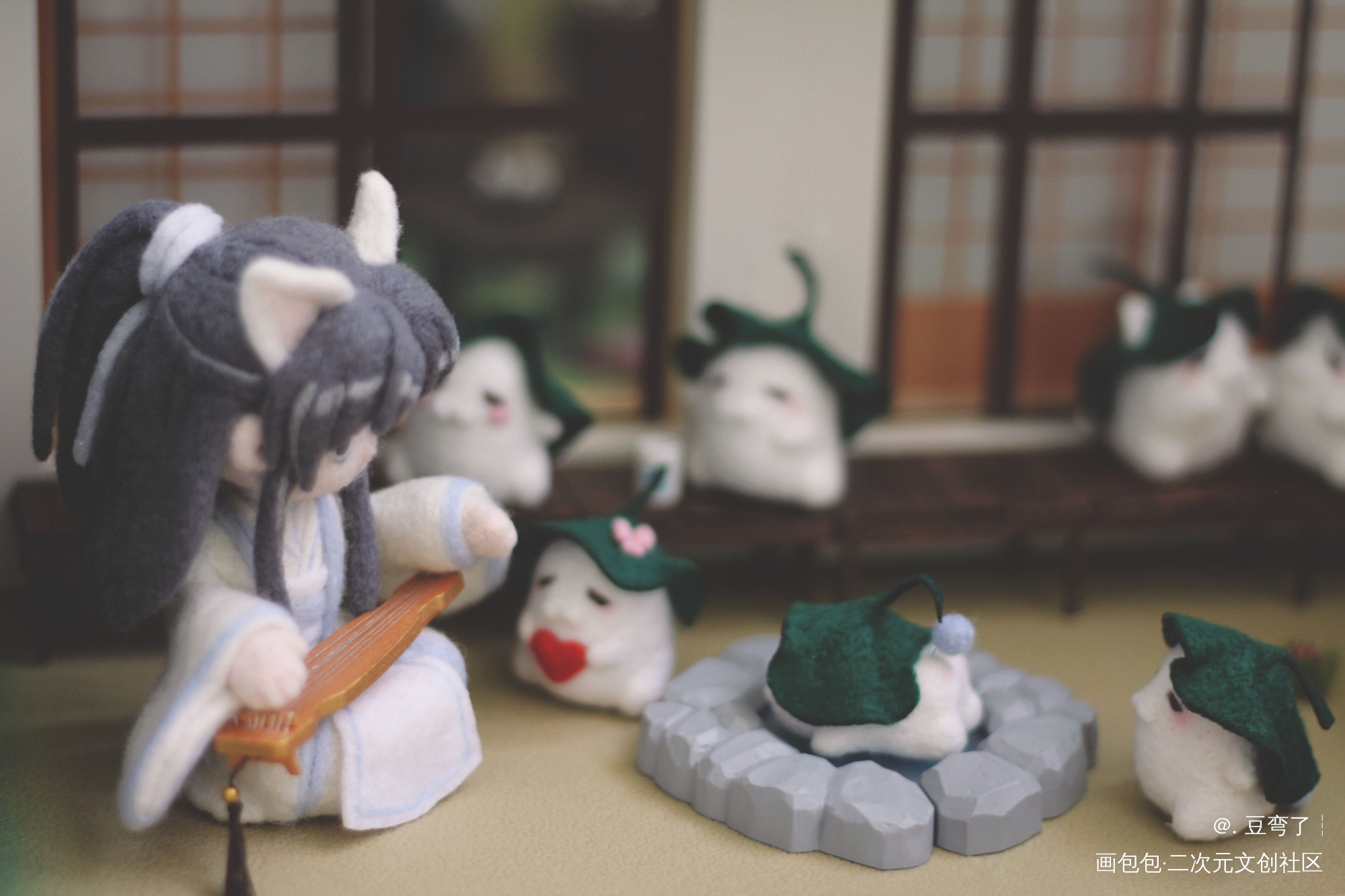 二哈和他的白猫师尊_年糕精_二哈和他的白猫师尊年糕精绘画作品