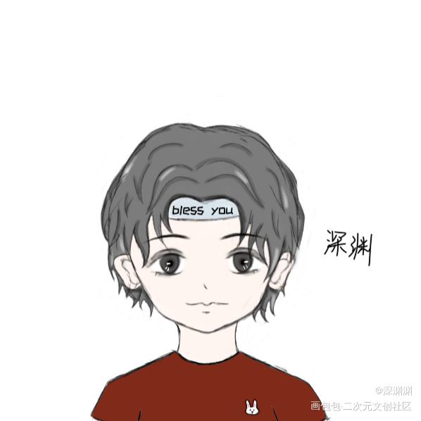 蒋丞选手，生日快乐。_蒋丞手绘Q版绘画作品