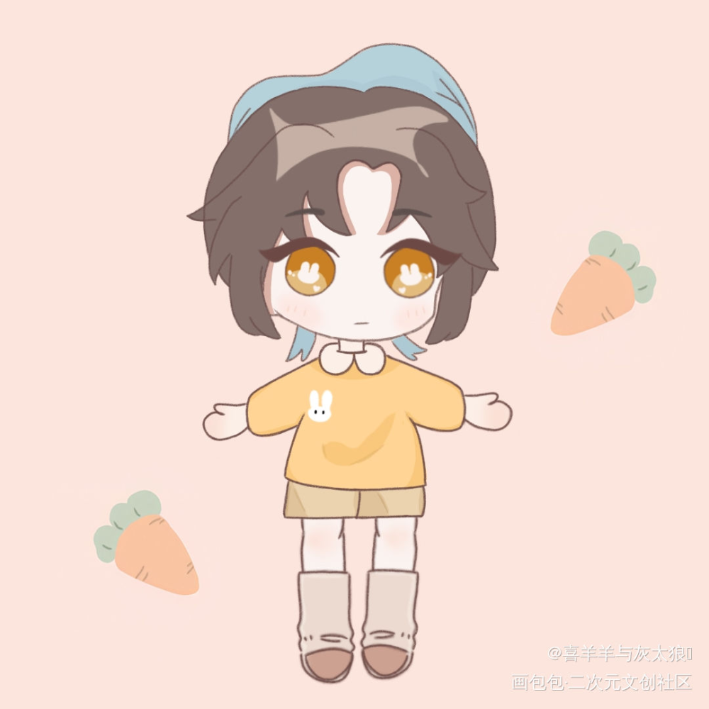 ฅ( ̳• ◡ • ̳)ฅ_魔道祖师忘羡绘画作品