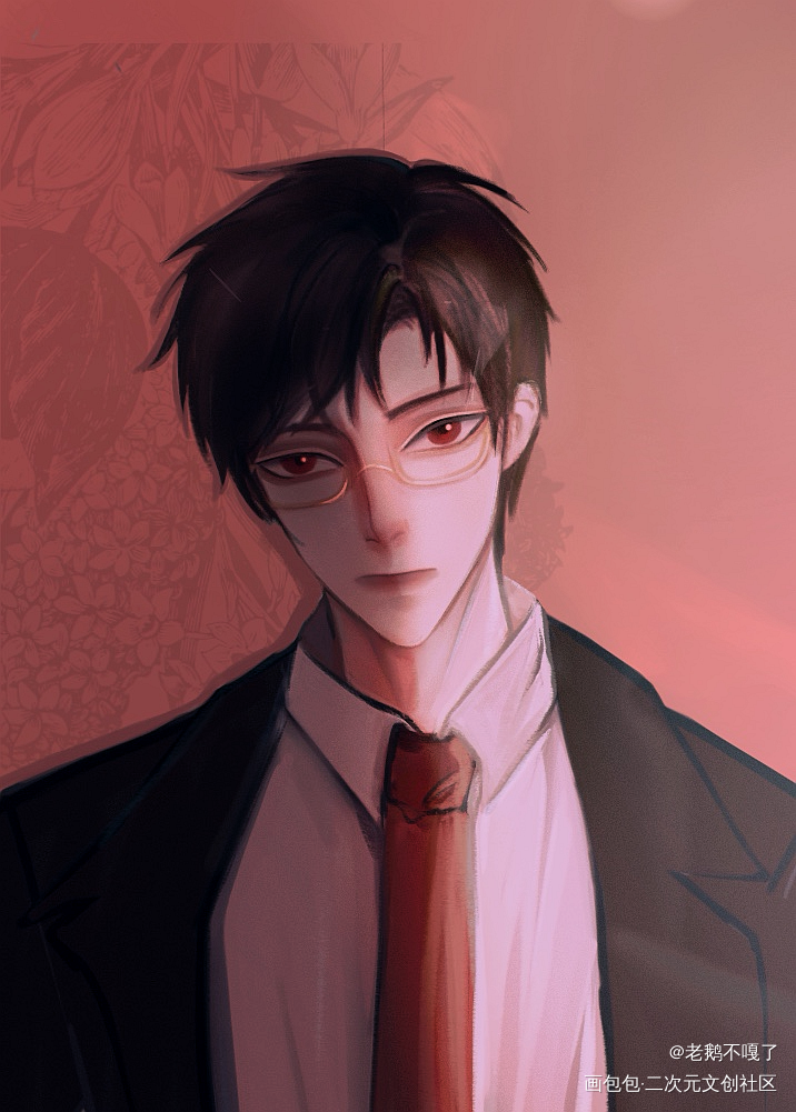 陆沉_光与夜之恋陆沉绘画作品