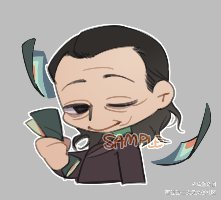 q版稿_Q版插画约稿绘画作品