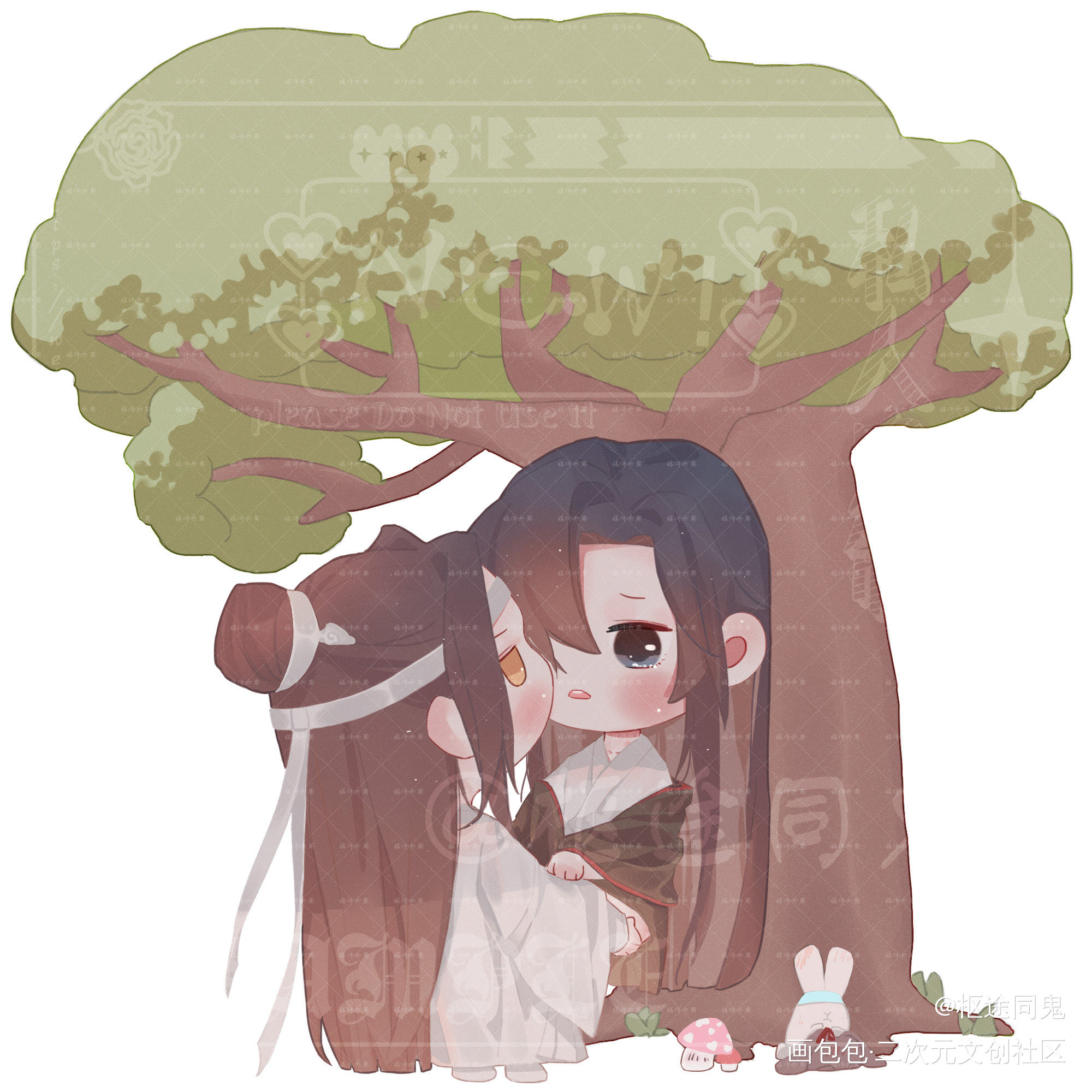 忘羡_魔道祖师忘羡绘画作品