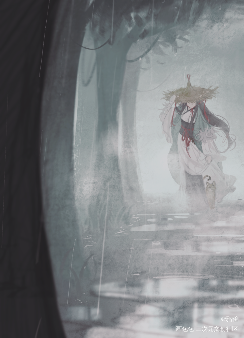 又是oc_古风厚涂原创oc绘画作品