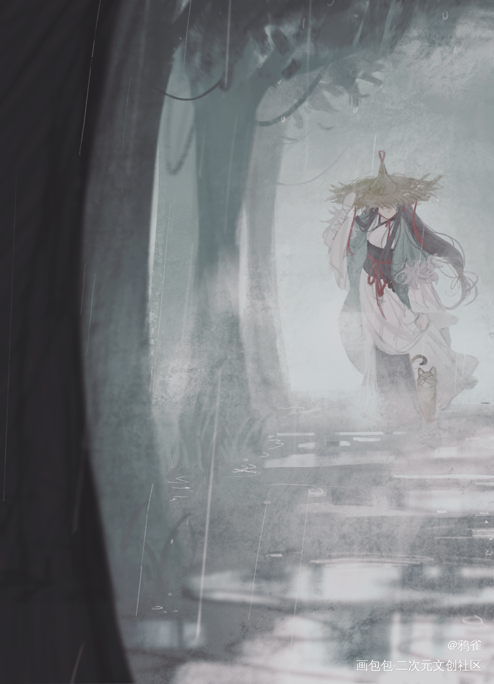 又是oc_古风厚涂原创oc绘画作品