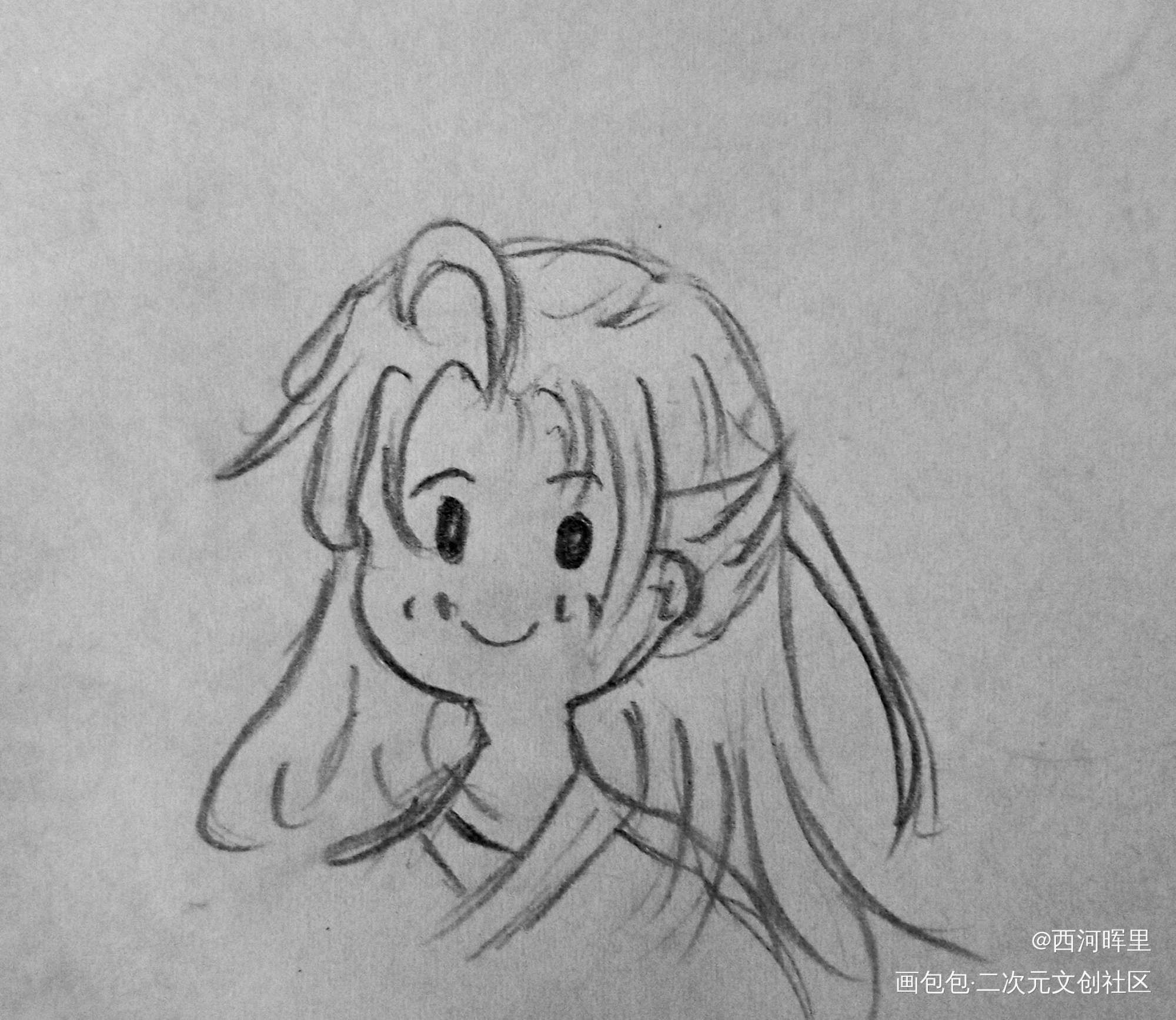 可爱的羡羡_魔道祖师Q版绘画作品