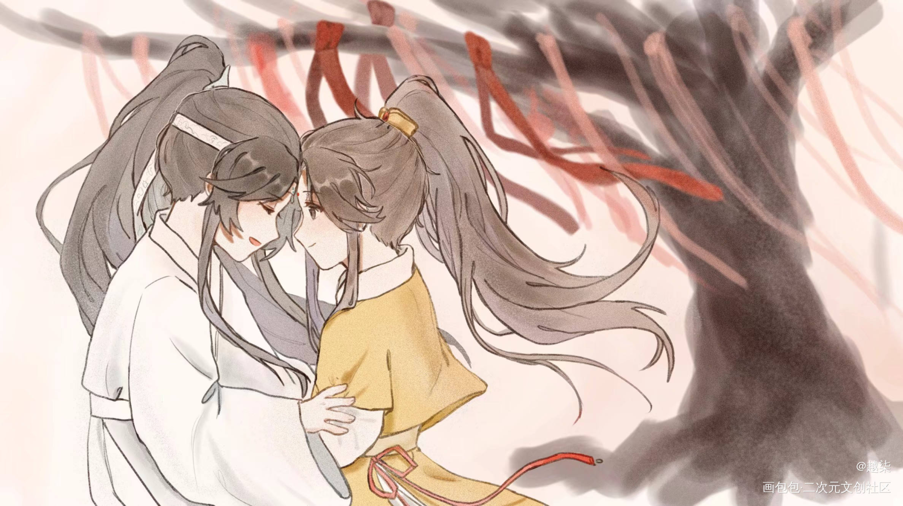 魔道祖师追凌绘画作品