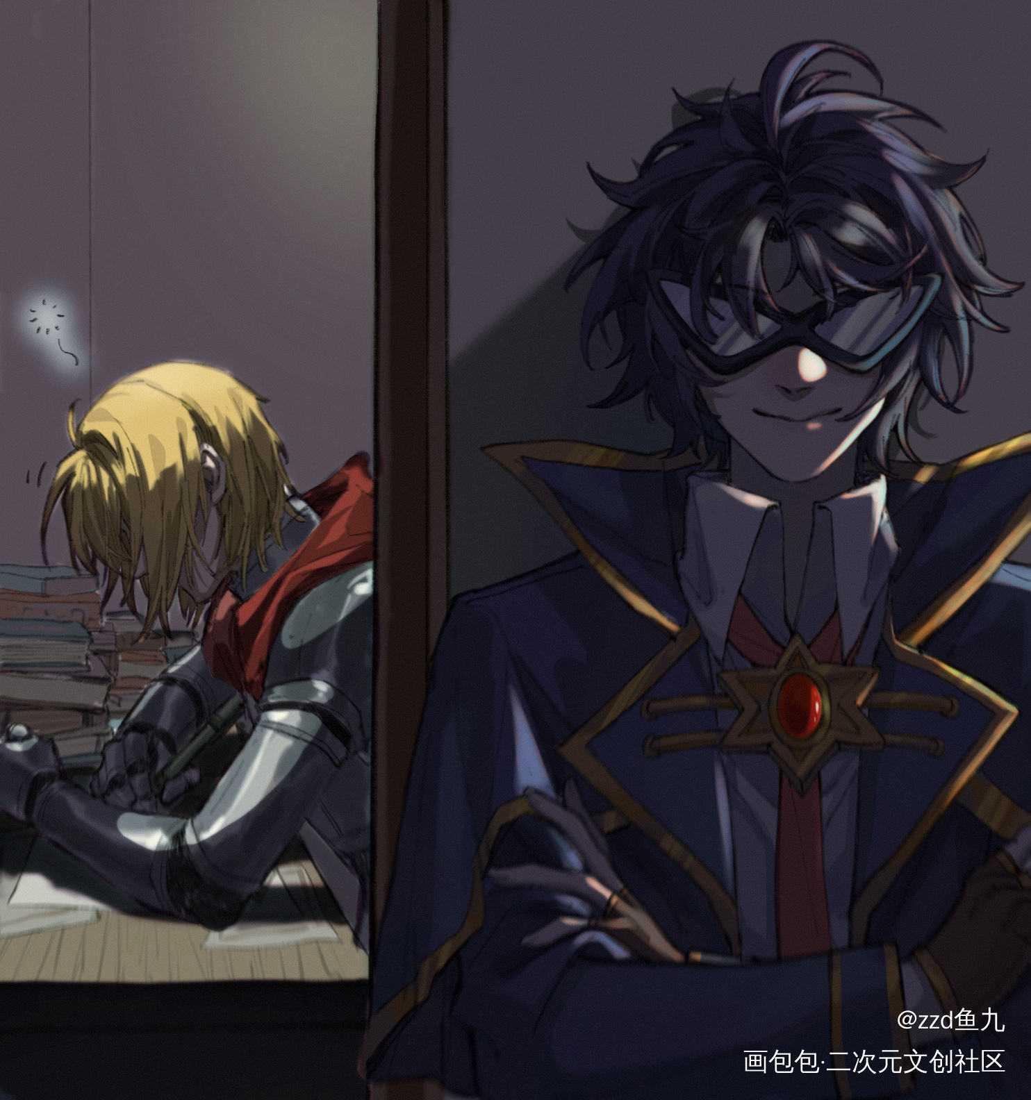 _摩尔庄园瑞R绘画作品