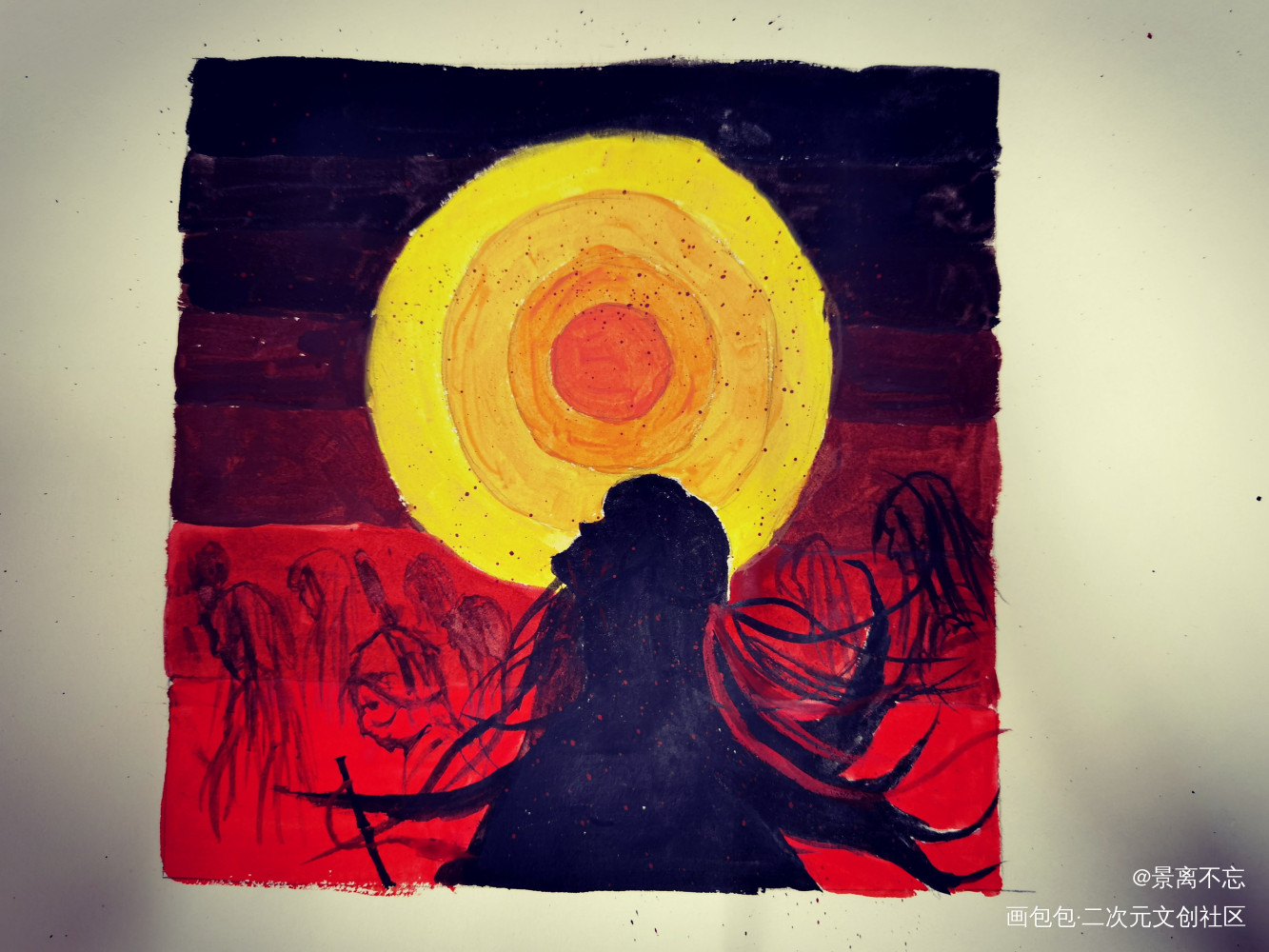 _魔道祖师魏无羡绘画作品