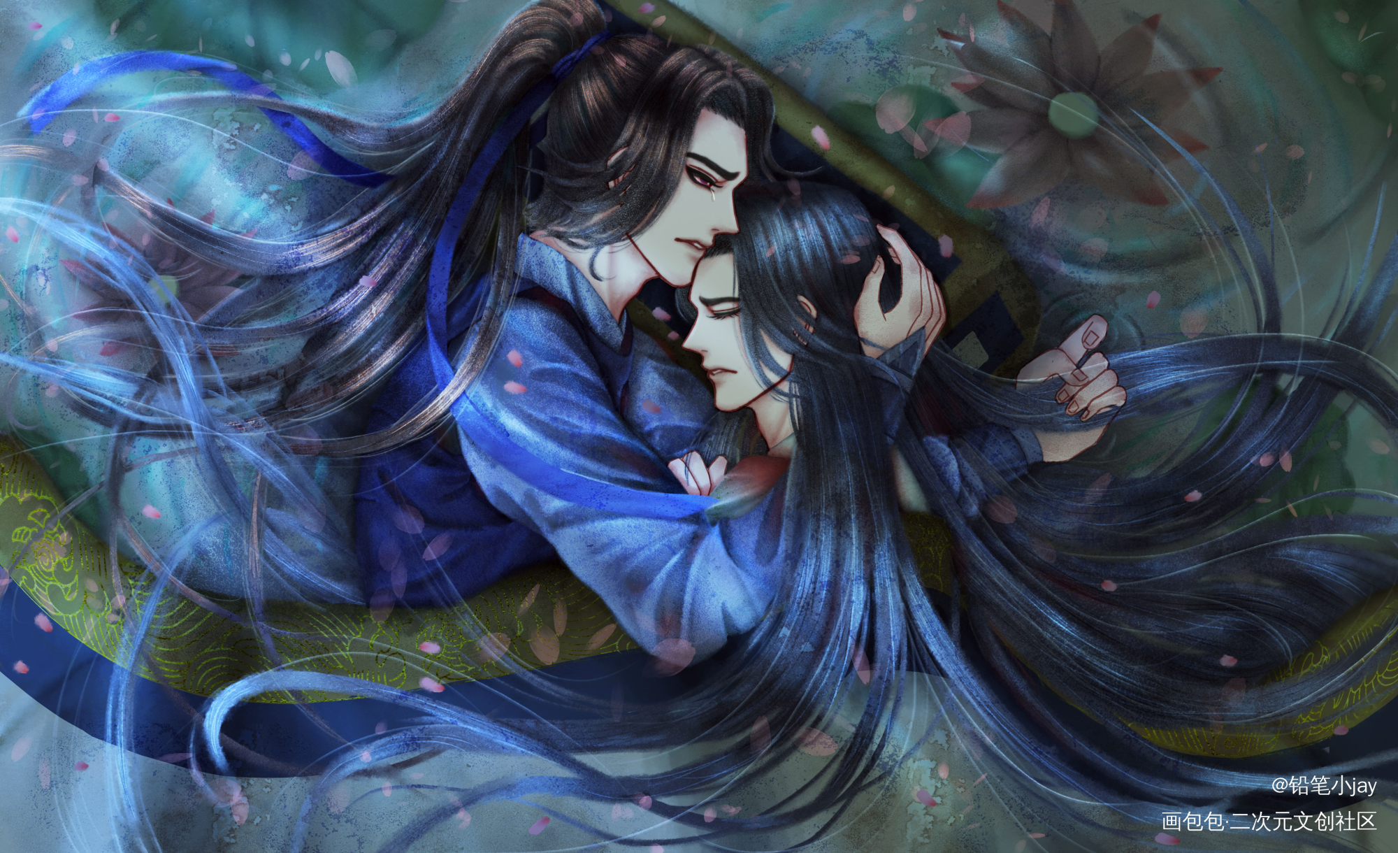 性感狗子在线哄睡_二哈和他的白猫师尊燃晚墨燃楚晚宁绘画作品