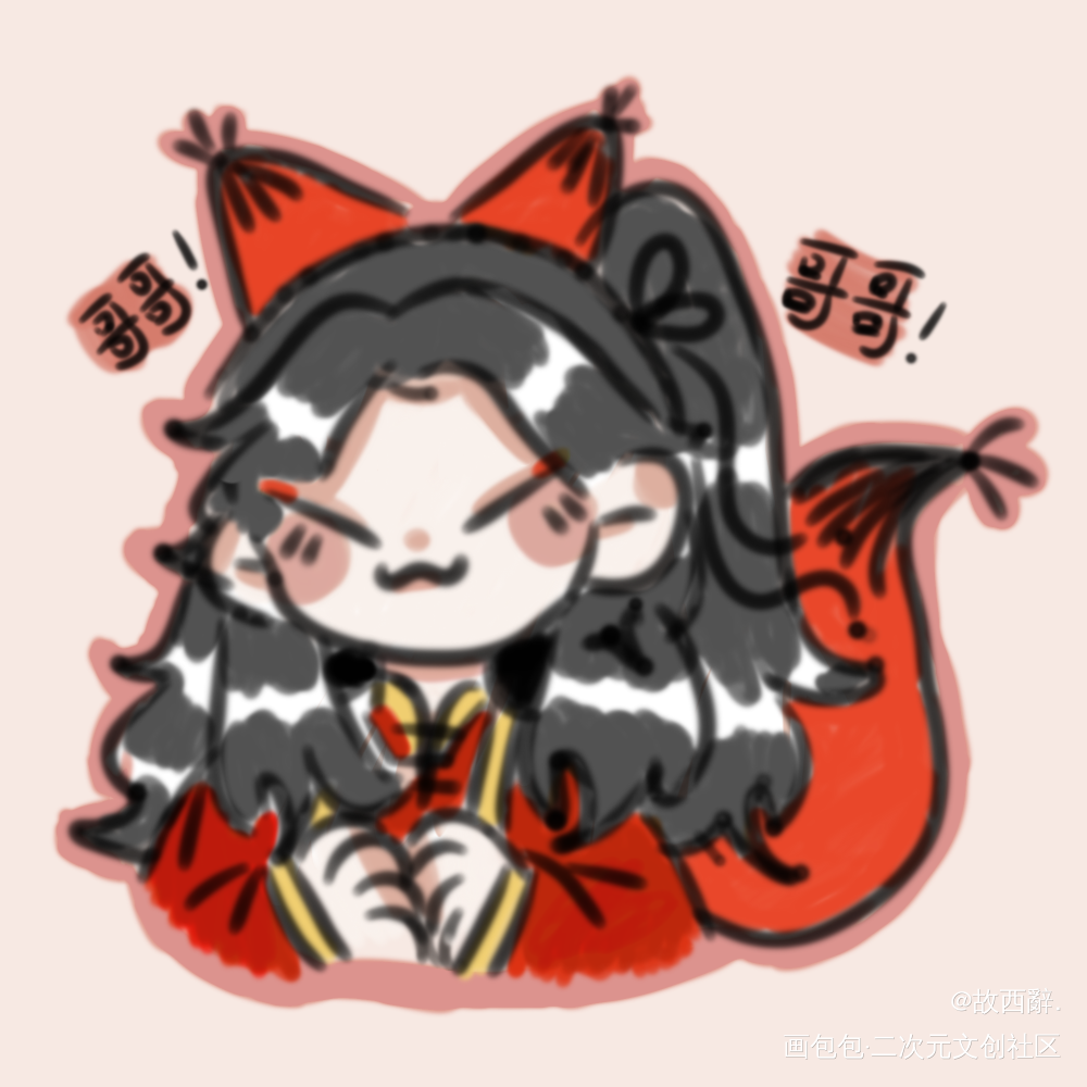 _天官赐福绘画作品